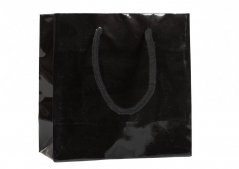 Papírová taška MODEL 2 černá