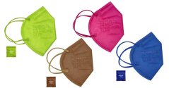 Modern colored respirators against viruses