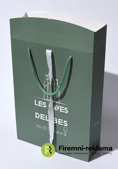 Paper bags for wine - Packaging: 500pcs, Size: 10x9x36cm