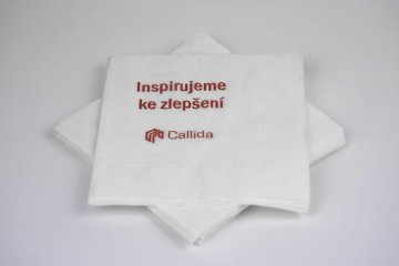 Custom printed paper napkins