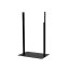 Sky Go 43" digital totem, black, with monitor