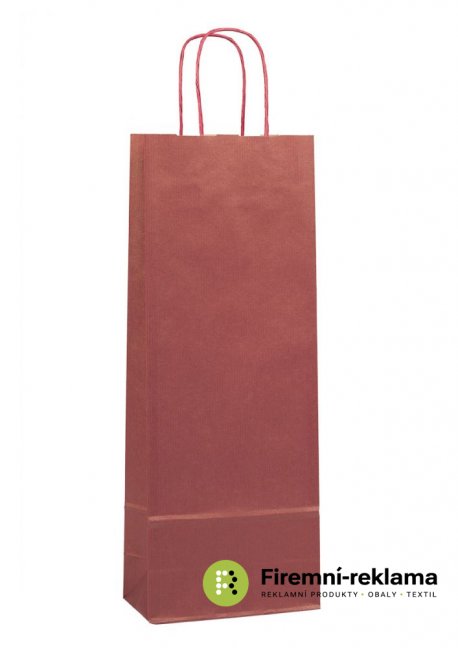 Papírová taška LONGER - Balení: 1ks, Barva: bílá, Velikost: 15x8x40cm