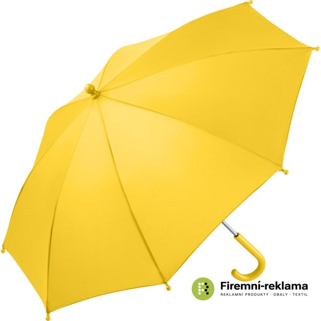 Regular umbrella FARE® 4Kids - Colour: yellow