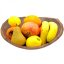 Miska na ovoce z mangového dřeva - 30 x 27,5 cm