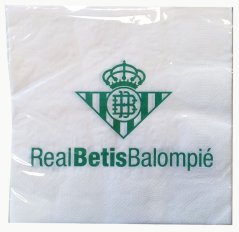 Paper napkins with print
