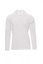 Men's polo shirt with long sleeves VERONA - Colour: white, Size: L