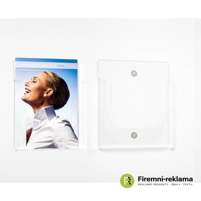 Brochure-Holder Magnetic A5 - Colour: silver, Variant: Brochure Holder Magnetic A5