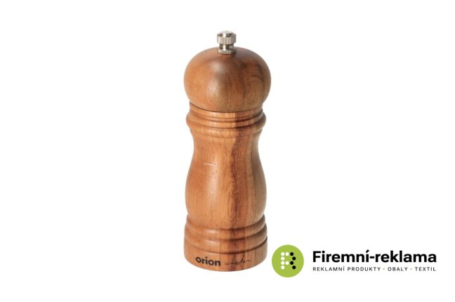 Wooden spice grinder - dark