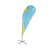 Beach Flag Budget Wind and Drop