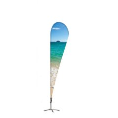 Beach flag, DROP, complete set