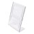 A4 Portrait Leaflet Holder Menu Stand - Injection moulded