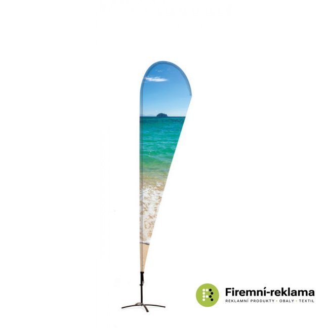 Promotion Drop beach flag, print only - Height: 245 cm