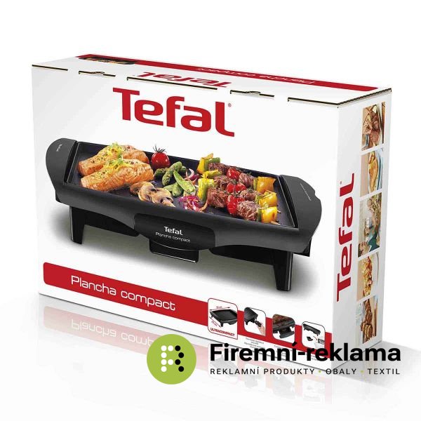 Tefal Plancha Compact 900 Black with custom print
