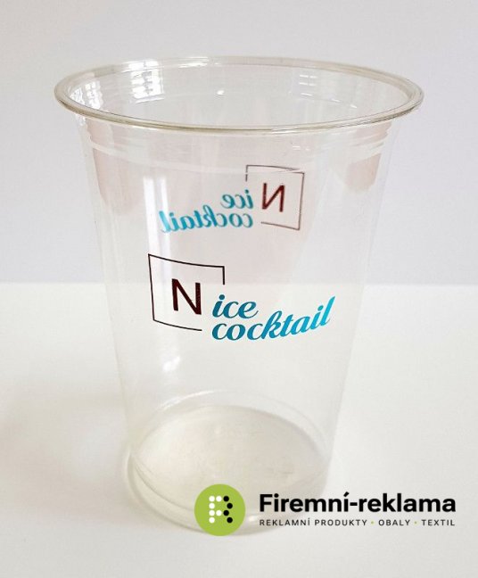 Transparent plastic cup 300ml - Packaging: 1250pcs