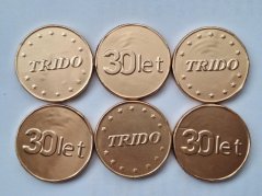 Chocolate coins with a mintage of