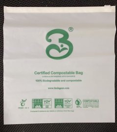 Eco uzavíratelné sáčky s jezdcem a potiskem