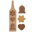Wooden mold for gingerbread