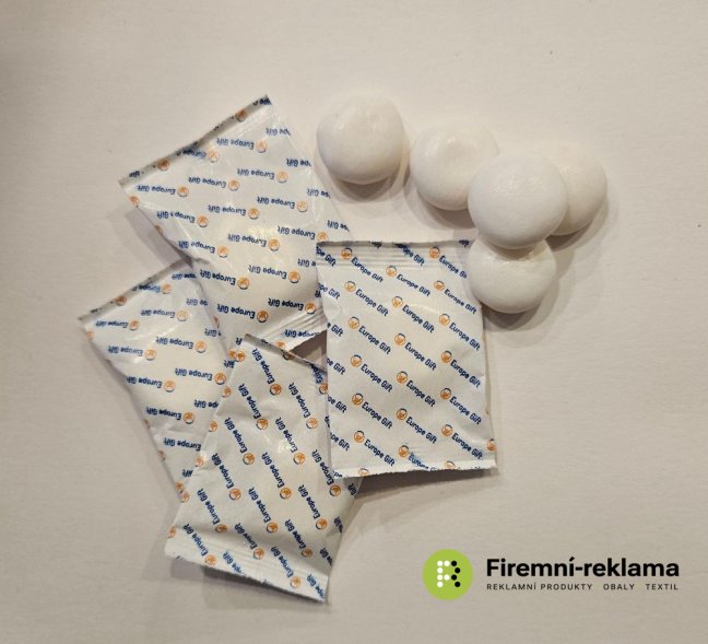 Mentos in a bag with custom printing