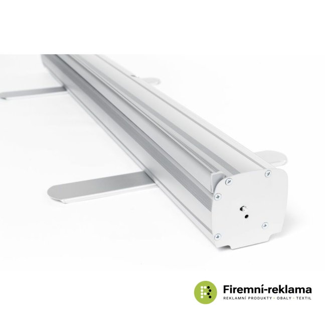 Roll Banner Challenger - Colour: silver, Variant: Roll-Banner Challenger Alu 80 x 200 cm 2 Feet, Media Size: 800 x 2000 mm