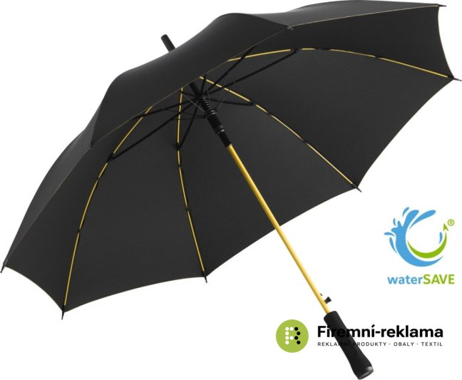 AC regular umbrella Colorline - Colour: black yellow