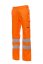 Men's pants CHARTER - Colour: orange fluo, Size: L