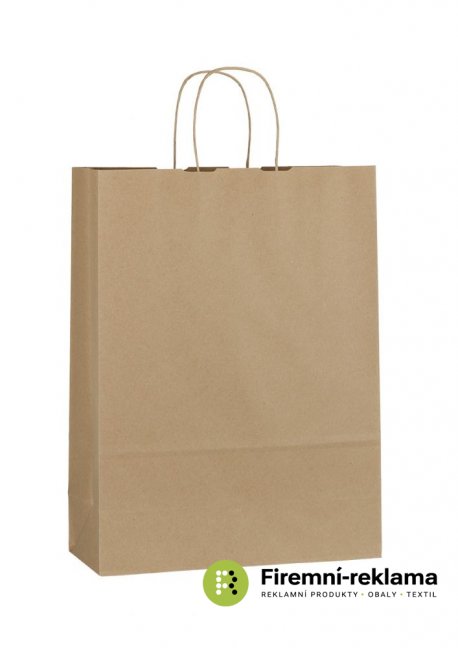 Papírová taška NATURA EKO - Balení: 1ks, Velikost: 18x8x25cm