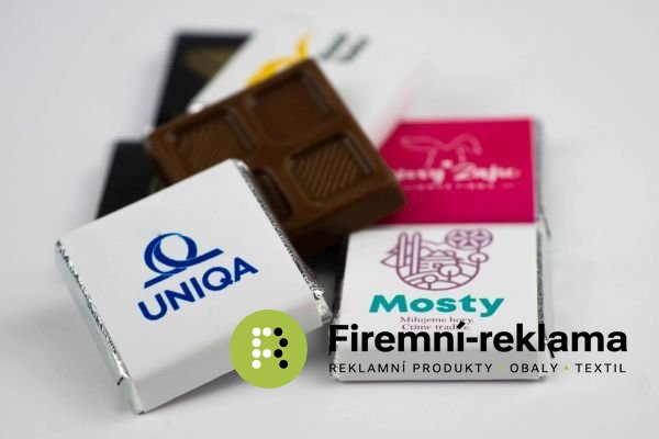 Čokoláda ke kávě 5g - Balení: 1000ks, Druh čokolády: mléčná