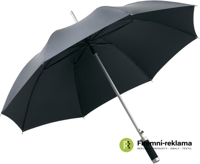 AC alu regular umbrella Windmatic® - Colour: grey metallic/black