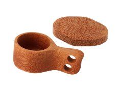 Coconut kuksa with mat