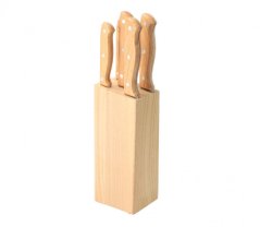 Set of 5 knives with stand
