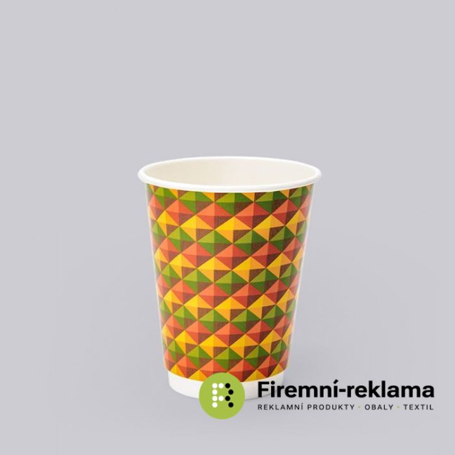 ECO double-walled cups - Packaging: 10000pcs, Volume: 220 ml