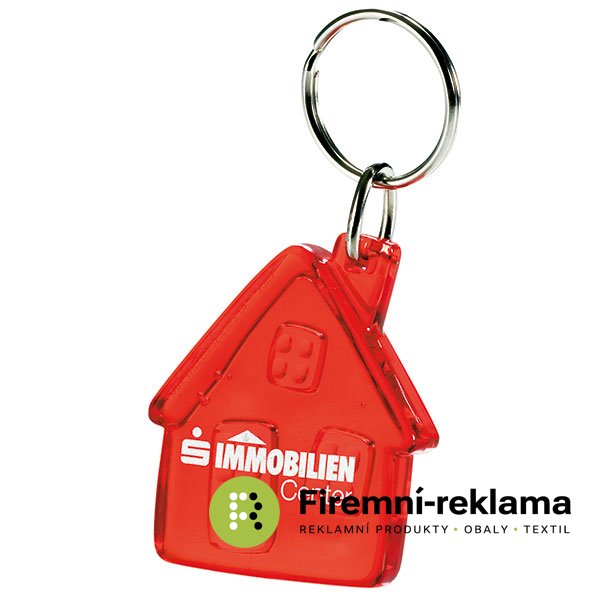 Promotional keychainHouse - custom printed keychain