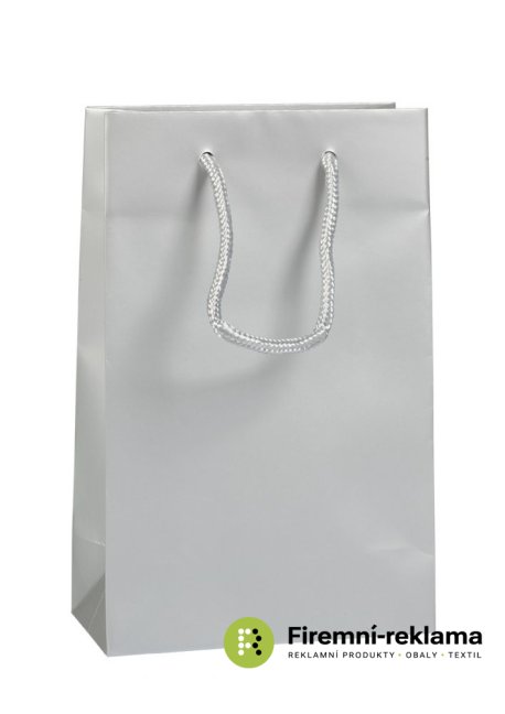Papírová taška SILVER - Balení: 1ks, Velikost: 16x8x25cm