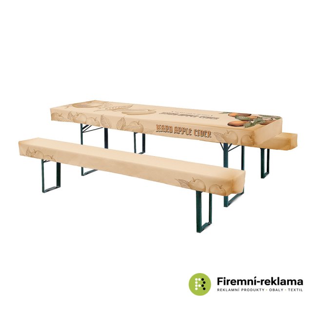 Throws and Cushions for Beer Sets - Variant: Beer Table Bench Cover 180 x 25 cm