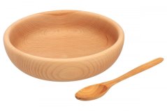 Bowl 20 cm + spoon 21 cm set