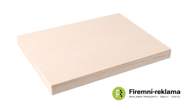 Wooden serving tray 40 x 30 cm