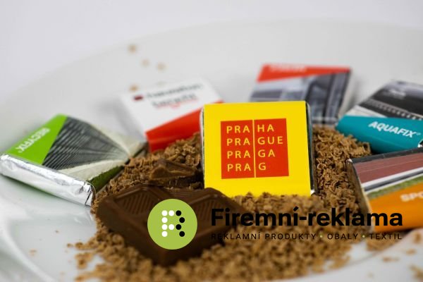 Čokoláda ke kávě 5g - Balení: 1000ks, Druh čokolády: mléčná