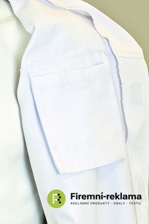 CLUSTER pracovní plášť bílý S-2XL - Balení: 250ks