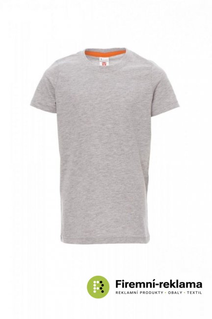 Children's t-shirt SUNSET KIDS MELANGE - Colour: grey melange, Size: 9/10