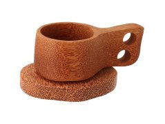 Coconut kuksa with mat