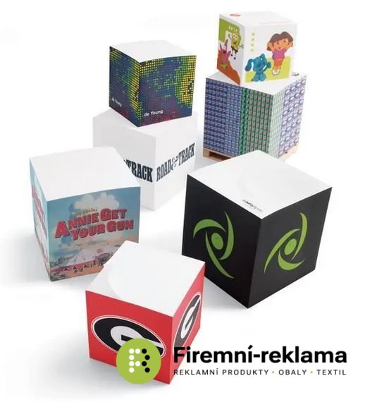 Advertising blocks with printing on the side - Packaging: 100pcs