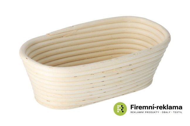 Oval rattan basket 26x13x9 cm - cob