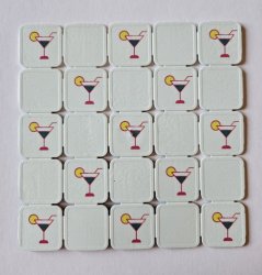 Reklamní festivalové tokeny - plastové žetony bílé s vlastním potiskem, vhodné pro velké festivaly, koncerty, sportovní akce a další hromadné události