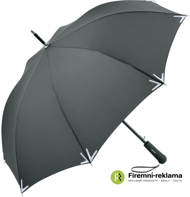 AC regular umbrella Safebrella® LED - Colour: grey