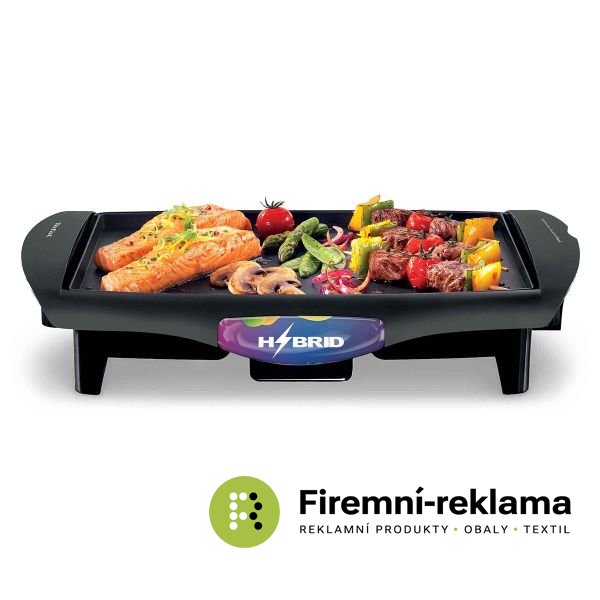 Tefal Plancha Compact 900 Black with custom print (doming)