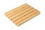 Wooden bamboo cutting board 33 x 25 cm - stripes