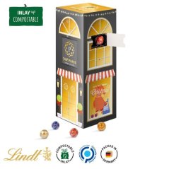 Adventní kalendář Věž mini čokoládové kuličky