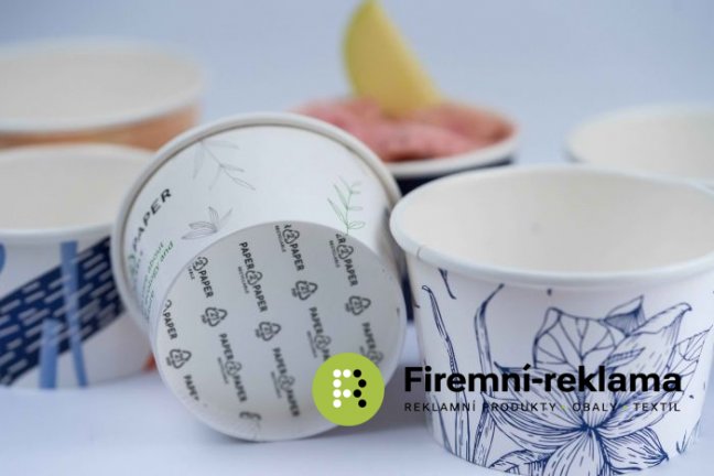 Recyclable Ice Cream Cup 120ml (4oz) - Packaging: 1000pcs