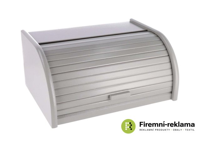 Colorful bread box - gray