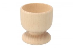 Wooden egg cup 5 cm